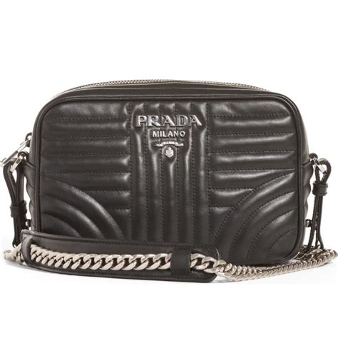 prada quilted leather camera bag gold|real real Prada crossbody bags.